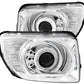 Anzo 2003-2006 Honda Element Projector Headlights w/ Halo Chrome