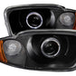 Anzo 2003-2005 Chevrolet Cavalier Projector Headlights w/ Halo Black