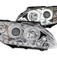 Anzo 2000-2003 Honda S2000 Projector Headlights w/ Halo Chrome (CCFL)