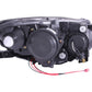 Anzo 2000-2003 Honda S2000 Projector Headlights w/ Halo Chrome (CCFL)