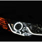 Anzo 2010-2013 Kia Forte Projector Headlights w/ Halo Chrome (CCFL) G2