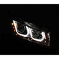 Anzo 2011-2015 Chevrolet Cruze Projector Headlights w/ U-Bar Chrome