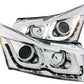 Anzo 2011-2015 Chevrolet Cruze Projector Headlights w/ U-Bar Chrome