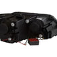 Anzo 2011-2013 Volkswagen Jetta Projector Headlights w/ Plank Style Design