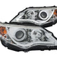 Anzo 2012-2013 Toyota Camry Projector Headlights w/ Halo Chrome