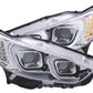 Anzo 2014-2015 Mazda 6 Projector Headlights w/ Plank Style Design Chrome