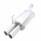 Megan Racing Axle Back Exhaust for Honda Fit 2009-2014 - T-304 Stainless