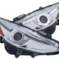 Anzo Projector Headlights With Halo Chrome w/Amber 14-17 Mazda 3