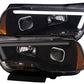Anzo  11-14 Dodge Charger Projector Headlights w/ Plank Style Design