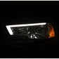 Anzo  11-14 Dodge Charger Projector Headlights w/ Plank Style Design