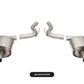 CORSA Performance Corsa 2015-2020 Ford Mustang GT350/R 5.2L V8 Dual Rear Axle-Back- Stainless Dual Rear Exit 21098