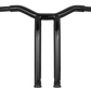 Burly Brand Dominator Raked Bar 14in - Matte Black B12-6053SB