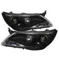 Spyder Volkswagen Tiguan 09-11 Projector Headlights DRL Black High H1 Low H7 PRO-YD-VTIG09-DRL-BK 5042651