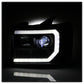 Spyder GMC Sierra 1500/2500/3500 07-13 Denali 08-13 LED Headlights Blk PRO-YD-GS07V2PL-BK 5087522