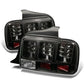 Spyder Ford Mustang 05-09 LED Tail Lights Black ALT-YD-FM05-LED-BK 5003546