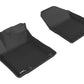 3D MAXpider 2017-2019 Hyundai/Kia Ioniq/Niro Kagu 1st Row Floormat - Black L1HY07811509
