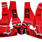 SPDZ1 X BallFix 4 Point 3” Seat Belt Safety Harness