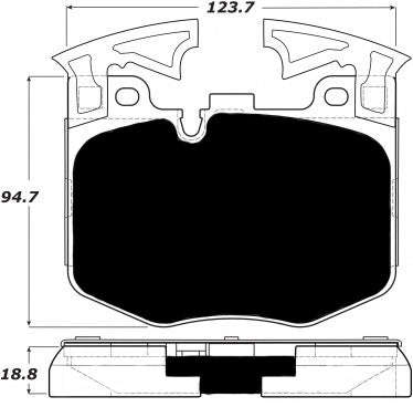 Porterfield Brake Pads for 2020 TOYOTA SUPRA GTS