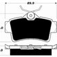Porterfield Brake Pads for 1998 FORD MUSTANG Cobra