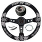BW Rose Steering Wheel + Hub Adapter Kit For 96-06 Civic Prelude, S2000, Accord, RSX