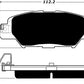Porterfield Brake Pads for 2016 MAZDA CX-3