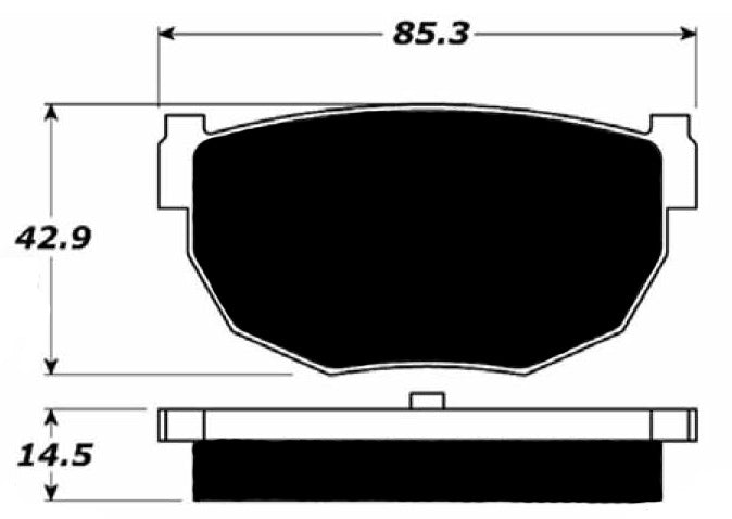 Porterfield Brake Pads for 1998 NISSAN 240SX w/ABS