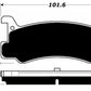 Porterfield Brake Pads for 1992 MAZDA MX-3 V6