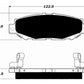 Porterfield Brake Pads for 1992 LEXUS SC 400