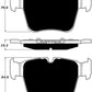 Porterfield Brake Pads for 2016 MERCEDES-BENZ C450