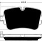 Porterfield Brake Pads for 2017 AUDI Q7 - w/400mm Front Discs