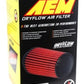 AEM Induction AEM DryFlow Air Filter - Round Tapered 5in Top OD x 6 Base OD x 5.563in H x 3in Flange ID 21-203D-XK