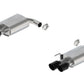 Ford Racing 2024 Mustang 5.0L Touring Non-Active Axle-Back w/GT Valance & Black Tip M-5230-M5TBV