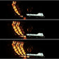 AlphaRex 10-12 Ford Mustang LUXX LED Proj Headlights Plank Style Chrome w/Activ Light/Seq Signal 880117 *Discontinued