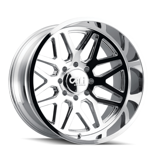 Cali Off-Road 9115 Invader 20x10 / 6x139.7 BP / -25mm Offset / 106.1mm Hub Chrome Wheel 9115-2183C