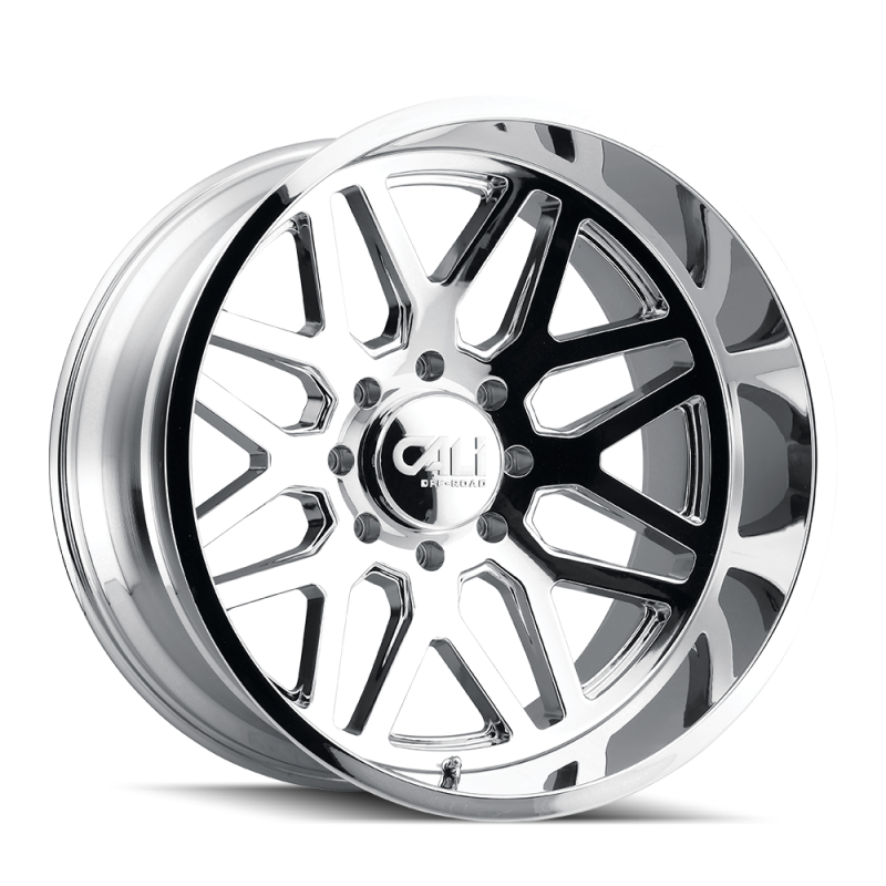 Cali Off-Road 9115 Invader 20x10 / 8x170 BP / -25mm Offset / 125.2mm Hub Chrome Wheel 9115-2170C