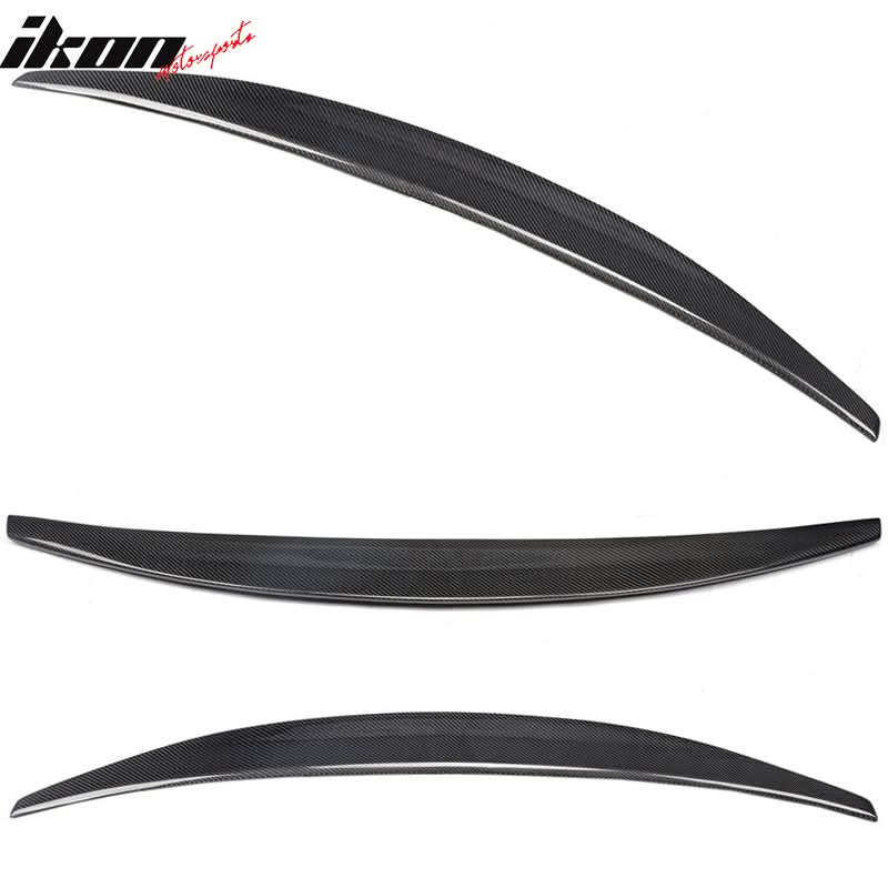 2008-2017 Audi A5 B8 S Style Trunk Spoiler Wing Carbon Fiber