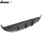 2008-2014 BMW X6 E71 JC Style Rear Bumper Lip Diffuser Carbon Fiber