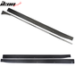 2010-2013 Infiniti G37 V36 JC Style Side Skirts Extension Carbon Fiber