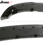 2011-2016 BMW 5 Series F10 HM Style Front Bumper Lip Carbon Fiber