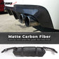 2011-2016 BMW 5 Series F10 DTM Style Rear Bumper Diffuser Carbon Fiber