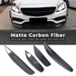 2015-2021 Benz C-Class W205 JC Front Bumper Fins Canards Carbon Fiber