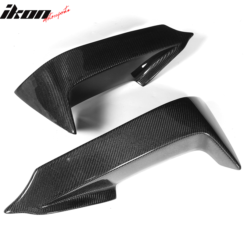 2012-2017 BMW 6 Series F12 F13 P Style Front Bumper Lip Carbon Fiber