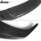 2012-2017 BMW F06 F12 6 Series VO Style Front Bumper Lip Carbon Fiber