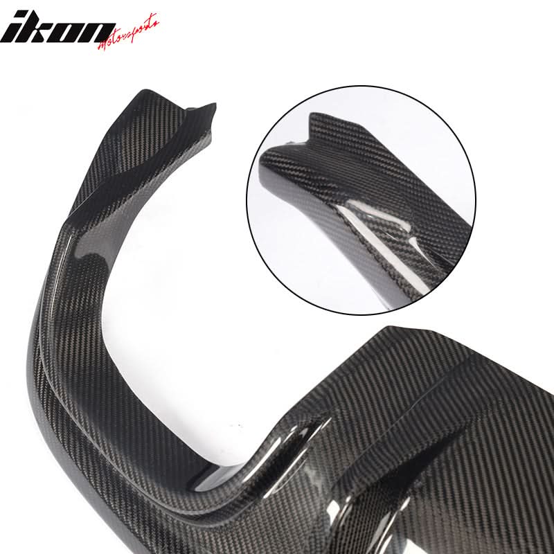 2012-2017 Audi A5 S5 OE Style Rear Bumper Lip Diffuser Carbon Fiber