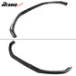 2017-2019 Audi A4 B9 JC Style Front Bumper Lip Spoiler Carbon Fiber