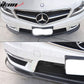 2012-2014 Benz W204 C63 AMG MC Style Front Lip Matte Carbon Fiber
