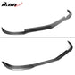2012-2014 Benz C Class W204 MC Style Front Bumper Lip Carbon Fiber