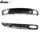 2013-2016 Audi A4 B9 Sedan R Style Rear Bumper Diffuser Carbon Fiber