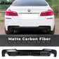 2011-2016 BMW 5 Series F10 M Sport AK Style Rear Diffuser Carbon Fiber