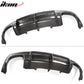 2012-2017 Audi A5 S5 OE Style Rear Bumper Lip Diffuser Carbon Fiber